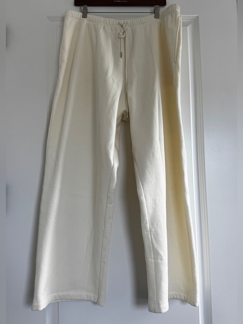 NWT V.S. PINK Beige Tan Regular Fit Drawstring Cargo Sweatpants XXL